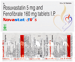 Novastat Tg 5 Tablet 10