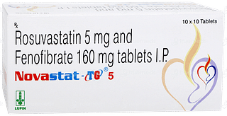 Novastat Tg 5 Tablet 10