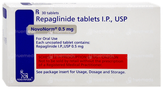 Novonorm 0.5Mg Tablet 15