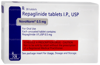 Novonorm 0.5mg Tablet 30