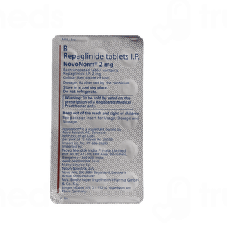 Novonorm 2mg Tablet 15