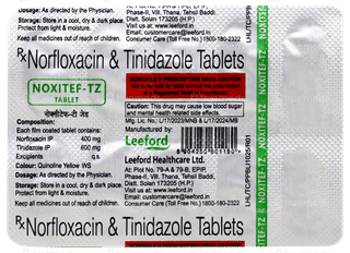 Noxitef Tz Tablet 10