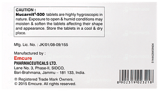 Nucarnit 500 Tablet 10