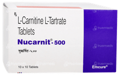 Nucarnit 500 Tablet 10 Nucarnit 500 Tablet 10