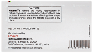 Nucarnit F Tablet 10