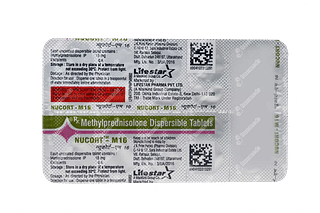 Nucort M 16 MG Tablet 10