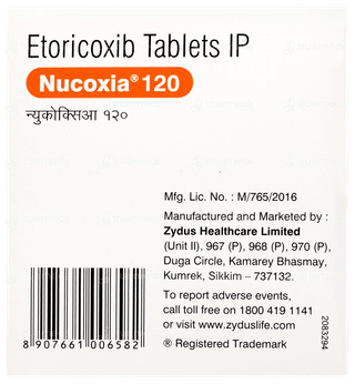 Nucoxia 120 Tablet 10