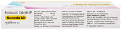 Nucoxia 60 Tablet 15 Nucoxia 60 Tablet 15