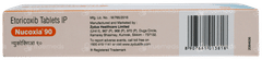 Nucoxia 90 Tablet 15 Nucoxia 90 Tablet 15
