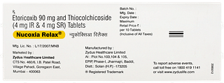 Nucoxia Relax Tablet 10