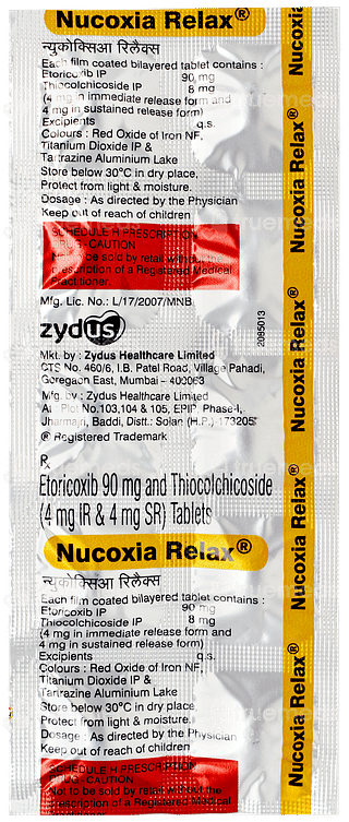 Nucoxia Relax Tablet 10