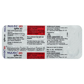 Nuloc 20 Tablet 10