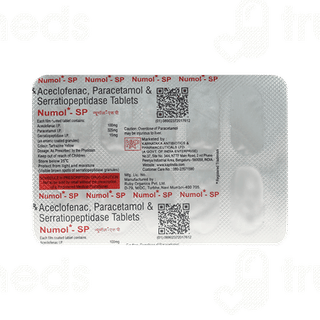 Numol Sp Tablet 10