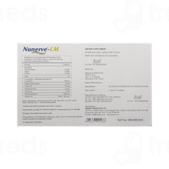 Nunerve Lm Tablet 10 Nunerve Lm Tablet 10