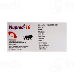 Nupred 16 MG Tablet 10 Nupred 16 MG Tablet 10