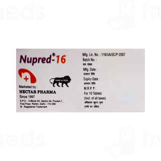 Nupred 16 MG Tablet 10