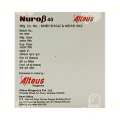 Nuro Beta 40 Tablet 15
