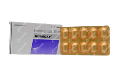 Nuroday 1500 MCG Tablet Er 10