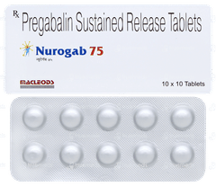 Nurogab 75 Tablet 10 Nurogab 75 Tablet 10