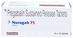 Nurogab 75 Tablet 10 Nurogab 75 Tablet 10