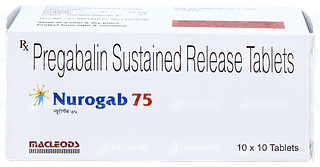 Nurogab 75 Tablet 10