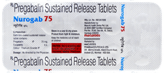 Nurogab 75 Tablet 10 Nurogab 75 Tablet 10