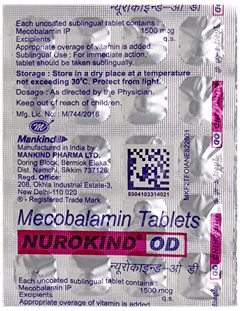 Nurokind Od Sublingual Tablet 20