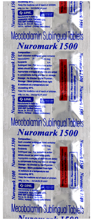 Nuromark 1500 Tablet 10