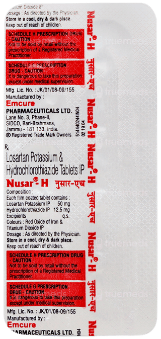 Nusar H Tablet 10
