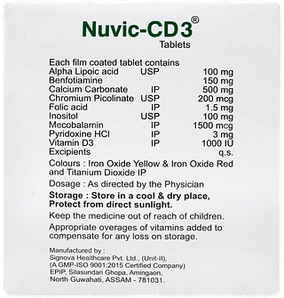 Nuvic Cd3 Tablet 10