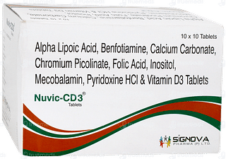 Nuvic Cd3 Tablet 10