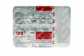 O2 200/500 MG Tablet 10