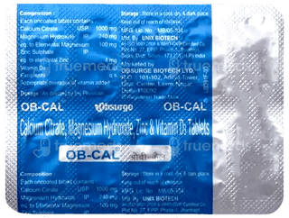 Ob Cal Tablet 10