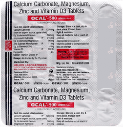 Ocal 500 Tablet 15 Ocal 500 Tablet 15