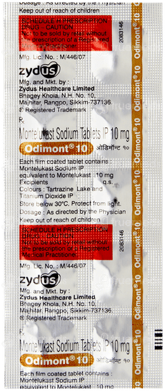 Odimont 10 Tablet 10