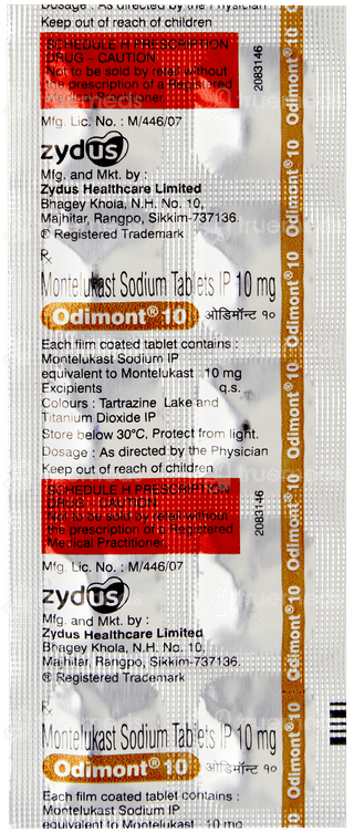 Odimont 10 Tablet 10