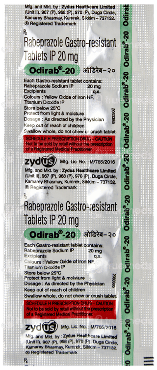 Odirab 20 Tablet 10