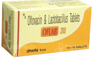 Oflab 200 Tablet 10