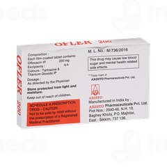 Ofler 200 Tablet 10 Ofler 200 Tablet 10