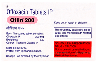 Oflin 200 Tablet 10