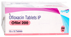 Oflin 200 Tablet 10