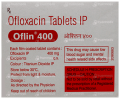 Oflin 400 Tablet 10 Oflin 400 Tablet 10
