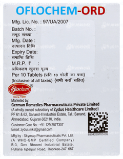 Oflochem Ord Tablet 10