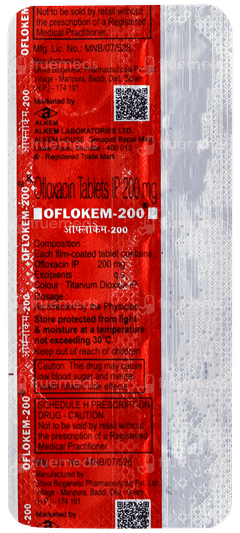 Oflokem 200 Tablet 10