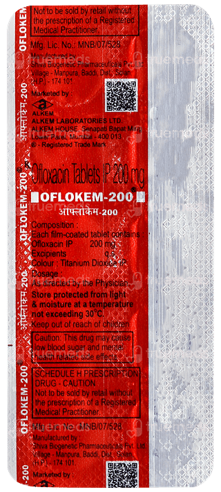 Oflokem 200 Tablet 10