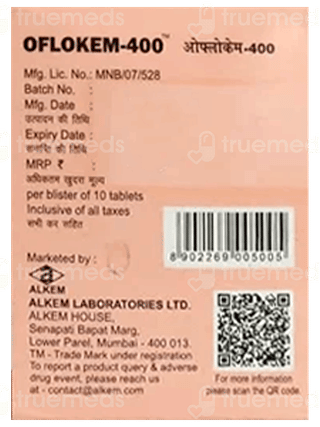 Oflokem 400 Tablet 10