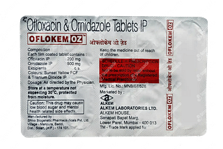 Oflokem Oz 200/500 MG Tablet 10