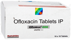 Oflomac 200 Tablet 10 Oflomac 200 Tablet 10