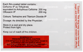 Oflomac Cx 200 Tablet 10