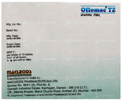 Oflomac Tz Tablet 10 Oflomac Tz Tablet 10